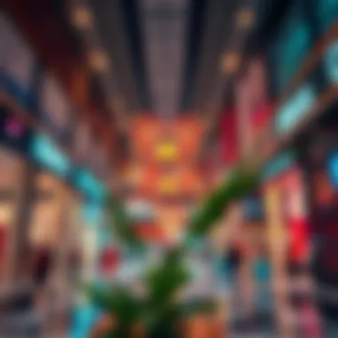 Vibrant Shopping Atmosphere Interior shot highlighting the vibrant shopping atmosphere within Diera City Center