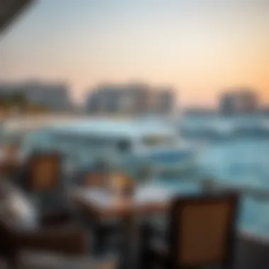 Stylish Dining at La Mer Stylish dining options along the waterfront at La Mer
