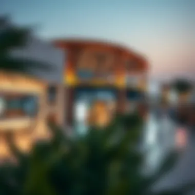 Retail and Entertainment at La Mer Retail shops and entertainment venues in La Mer Dubai