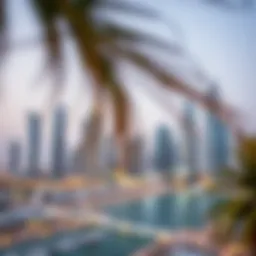 Stunning skyline of Dubai showcasing modern architecture