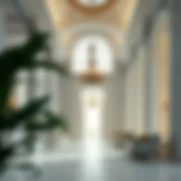Exquisite architectural details of the Pearl House