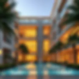 Stunning architectural view of Plazzo Heights