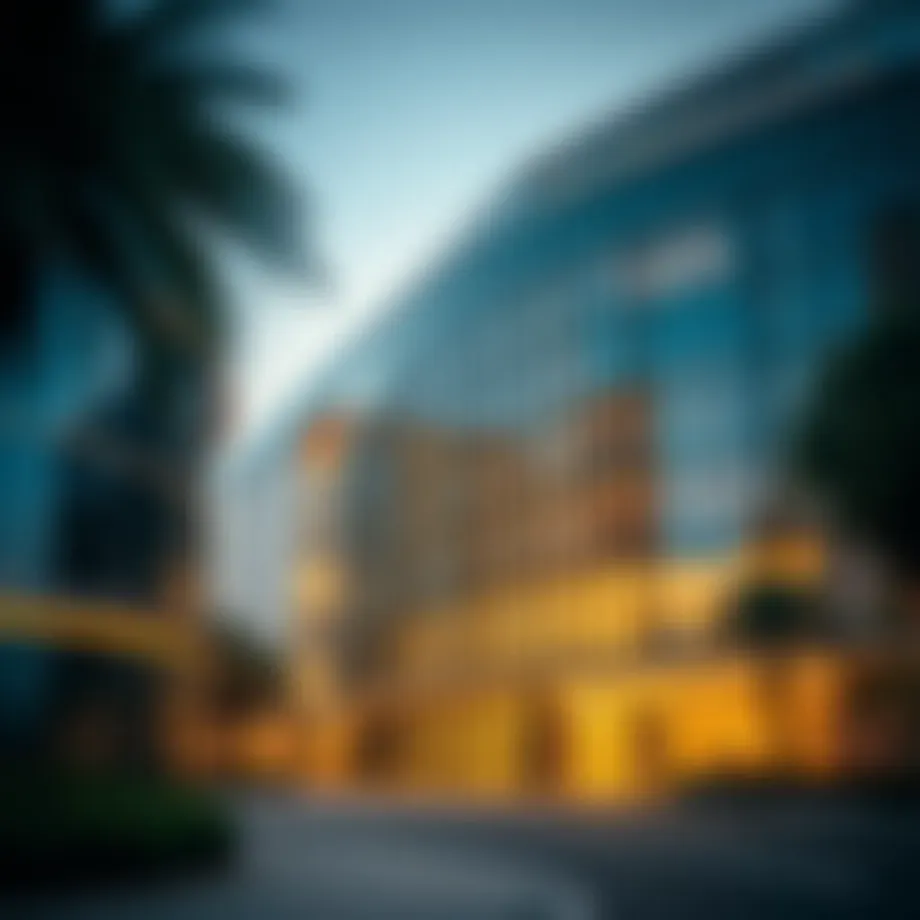 A modern building showcasing innovative maintenance solutions