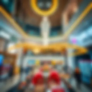 Interior Shopping Experience at Al Barsha Mall Interior of Al Barsha Mall highlighting shopping experience