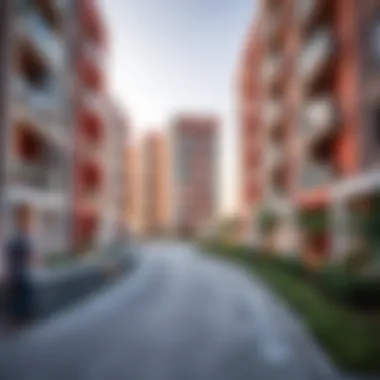 Modern residential units illustrating investment potential at ريفيرا