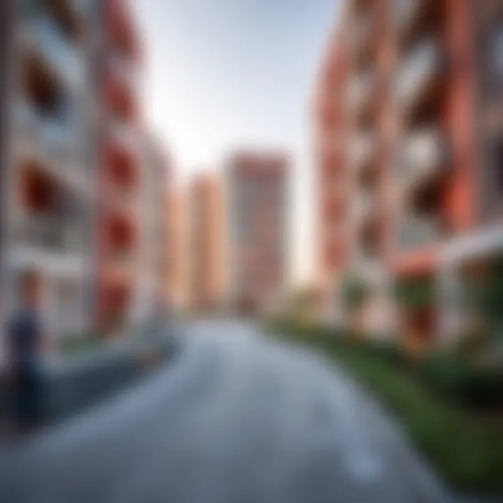 Modern residential units illustrating investment potential at ريفيرا