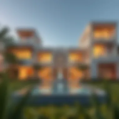 Luxurious Villa in Dubai's Real Estate Market Luxurious villa showcasing modern architecture in Dubai